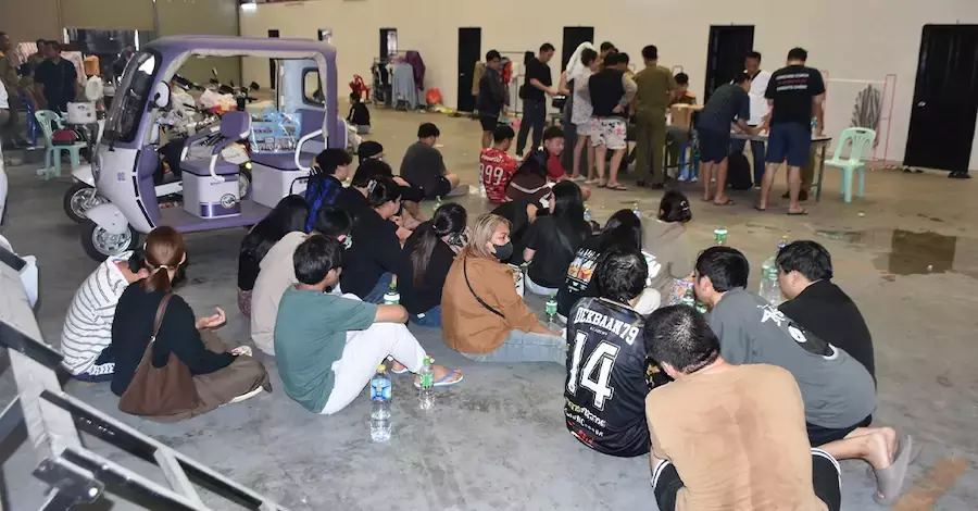 LAOS – SOCIÉTÉ : 42 ressortissants thaïlandais lors d’une descente contre les jeux d’argent en ligne à Savannakhet