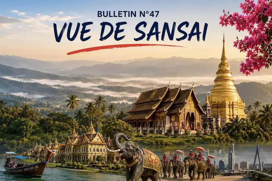 THAÏLANDE – FRANCE : Nouvelle livraison du bulletin « Vu de Sansai »