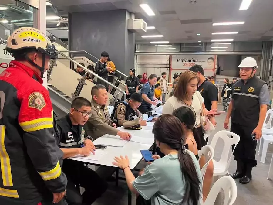 BANGKOK – INCENDIE : Le bilan passe à 30 morts, l’établissement fonctionnait illégalement selon les autorités