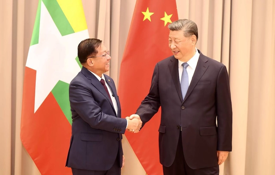 BIRMANIE – CONFLIT : A Moscou, agenda chinois pour le chef de la junte birmane