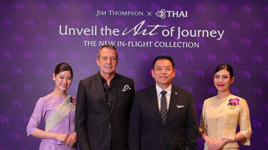 THAÏLANDE – TOURISME : Thai Airways et Jim Thompson lancent la collection à bord 2026