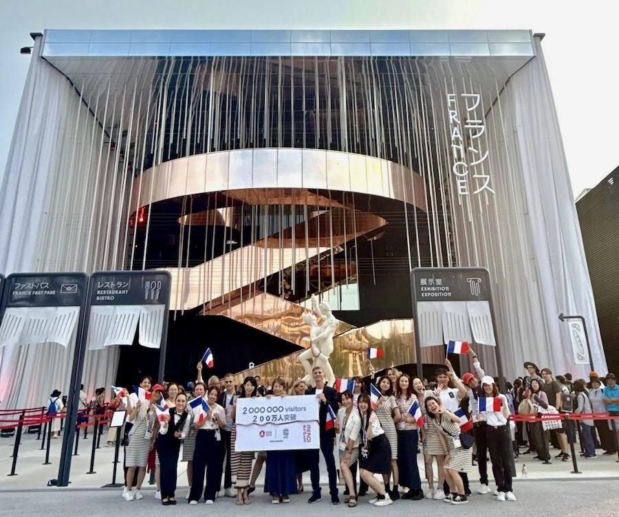 JAPON – FRANCE : Le pavillon français de l’expo d’Osaka affiche complet