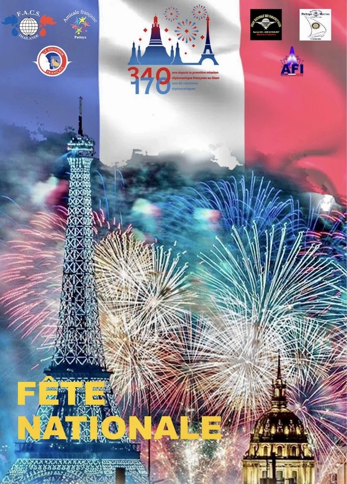 PATTAYA – COMMUNAUTÉ : Célébrons la Fête nationale française au Pullman G