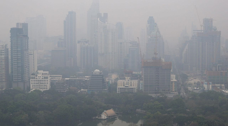 THAÏLANDE – POLLUTION : Un épais smog atteint des niveaux critiques à Bangkok