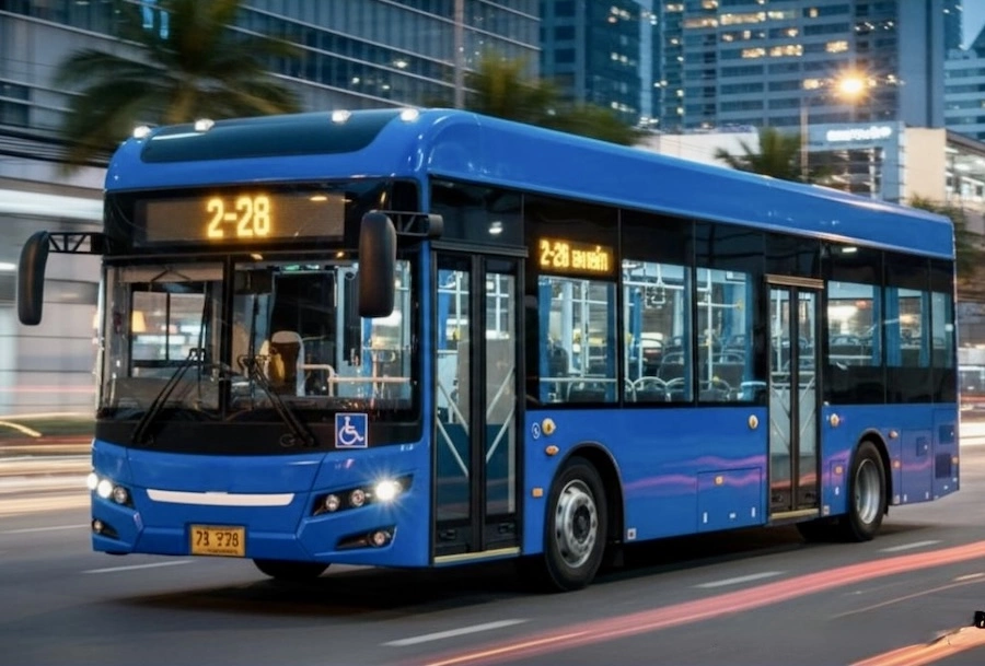 THAÏLANDE – SOCIÉTÉ : Bangkok mise sur l’électrification de ses bus
