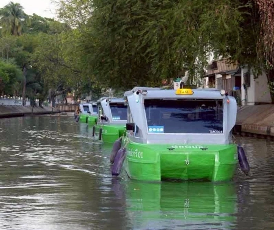 BANGKOK – SOCIÉTÉ : Explorez la vieille ville gratuitement en bateau électrique