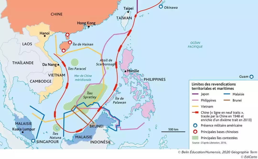 ASIE – GÉOPOLITIQUE : Xi Jinping veut contrôler la « Méditerranée asiatique »