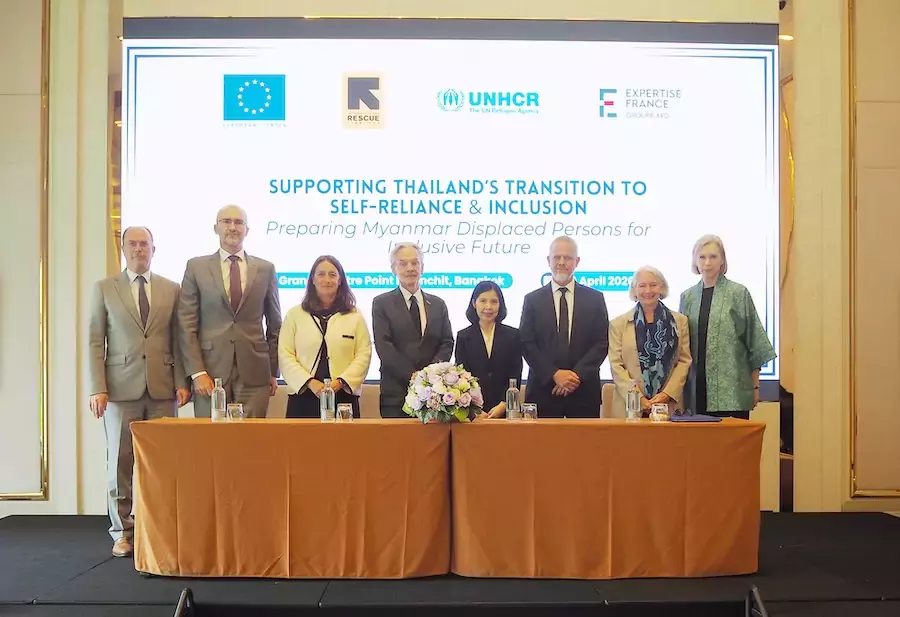 THAÏLANDE – BIRMANIE : L’Union européenne lance un programme de 15 millions d’euros pour les réfugiés birmans