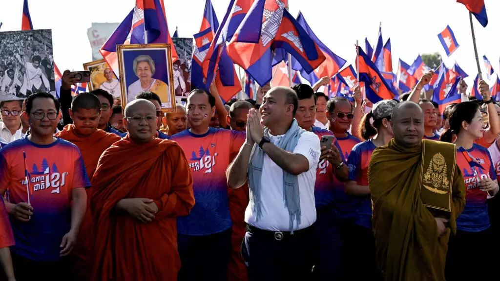 Cambodge: manifestation patriotique dans la capitale en réaction aux tensions avec la Thaïlande