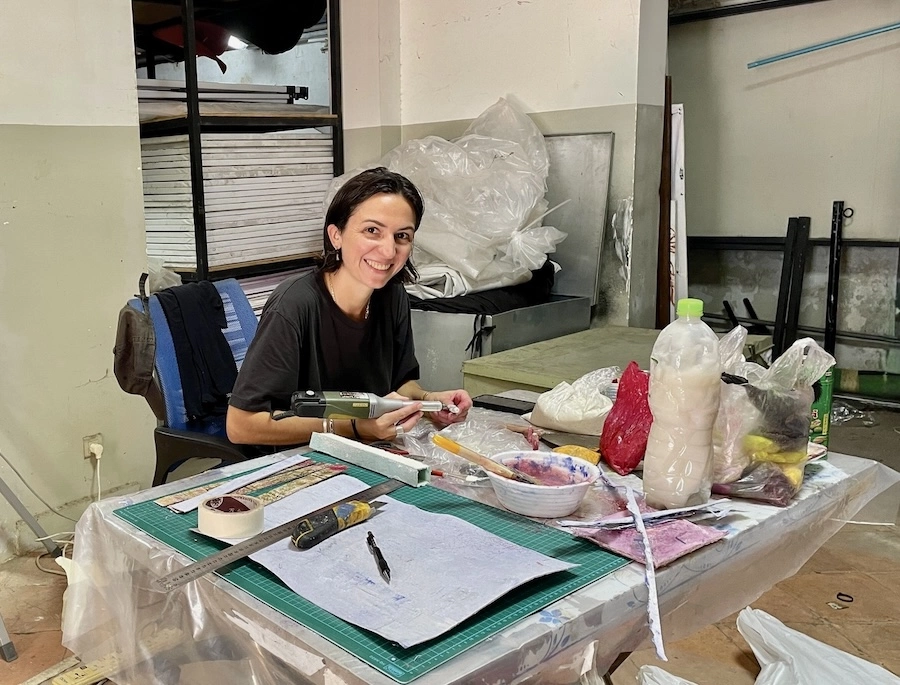 THAÏLANDE – CULTURE : L’artiste française Margot Pietri en résidence au KMITL de Bangkok
