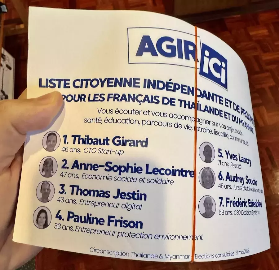THAÏLANDE – FRANCE : Élections consulaires – Gavroche donne la parole aux candidats