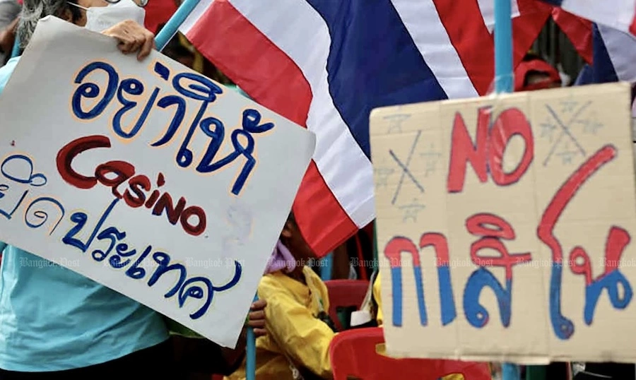 THAÏLANDE – SOCIÉTÉ : Le projet de loi sur les casinos retiré par le gouvernement