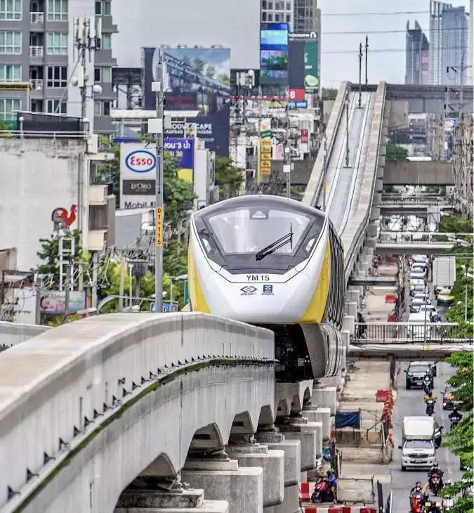 THAÏLANDE – INFRASTRUCTURES : Trois ans après son ouverture, la ligne jaune achève ses expropriations