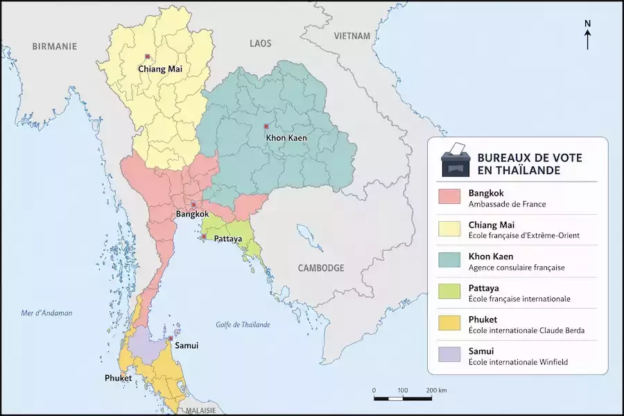 THAÏLANDE – FRANCE : Où voter pour les élections des conseillers des Français de l’étranger ?