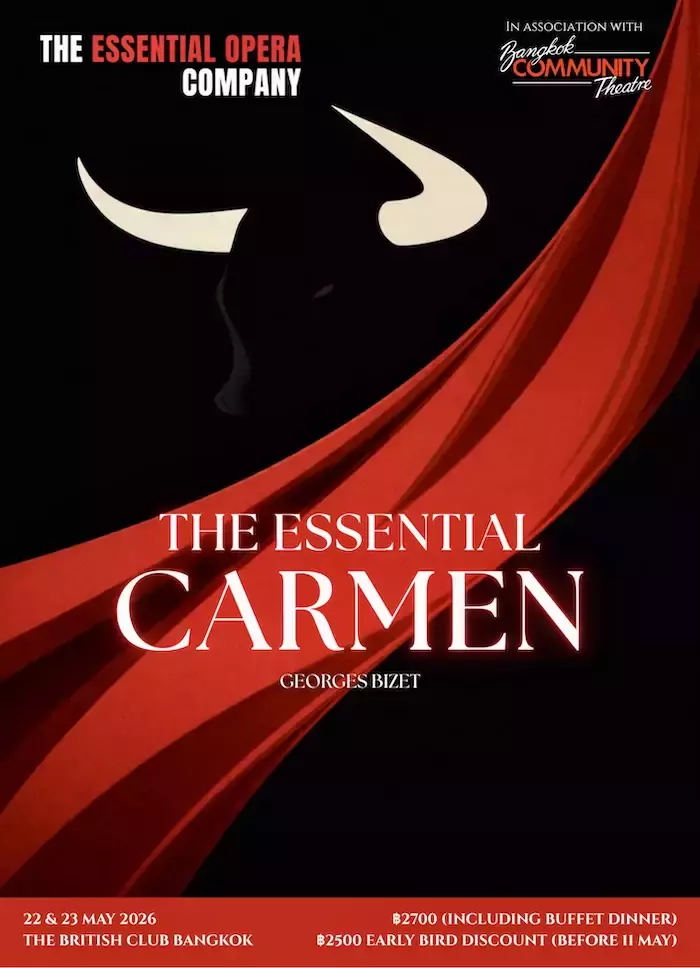 BANGKOK – CULTURE : “Carmen” s’invite au British Club les 22 et 23 mai