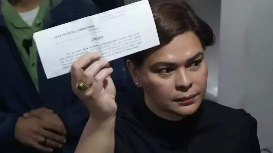 PHILIPPINES – POLITIQUE : Sara Duterte sous mandat d’arrêt, la guerre avec Marcos franchit un nouveau cap