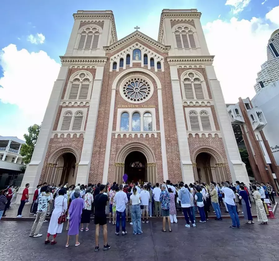 BANGKOK – RELIGION : Célébration de Pâques à la cathédrale de l’Assomption