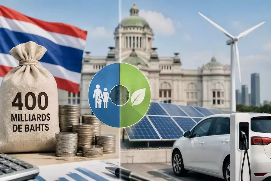 THAÏLANDE – ÉCONOMIE : Un plan d’emprunt de 400 milliards de bahts pour faire face à la crise énergétique