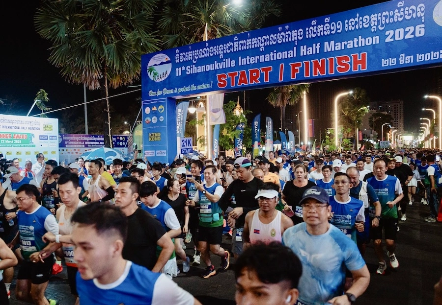 CAMBODGE – SPORT : Le semi-marathon de Sihanoukville bat un record avec plus de 15 000 coureurs