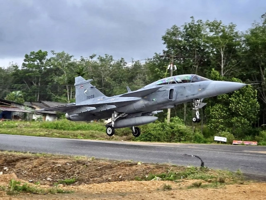 THAÏLANDE – DÉFENSE : Bangkok achète 12 chasseurs Gripen