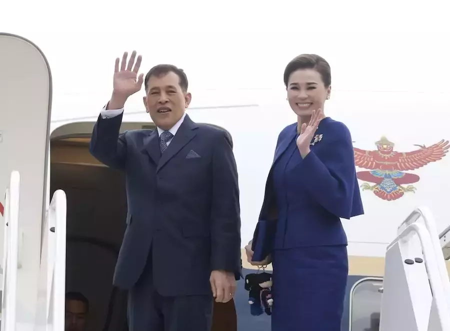 THAÏLANDE – MONARCHIE : Le roi et la reine en visite officielle en Suède pour un anniversaire royal