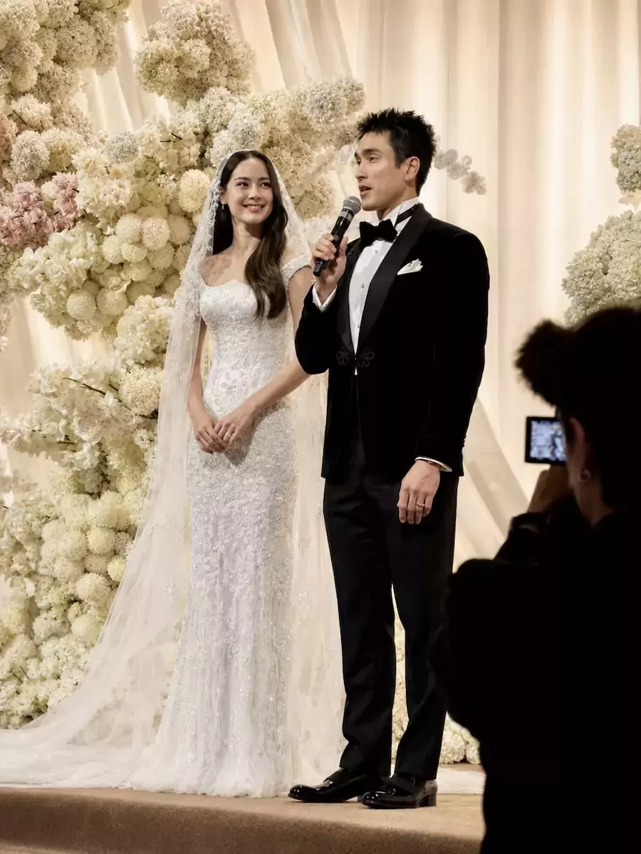 THAÏLANDE – MODE : Au mariage de l’année, la haute couture parisienne habille Bangkok