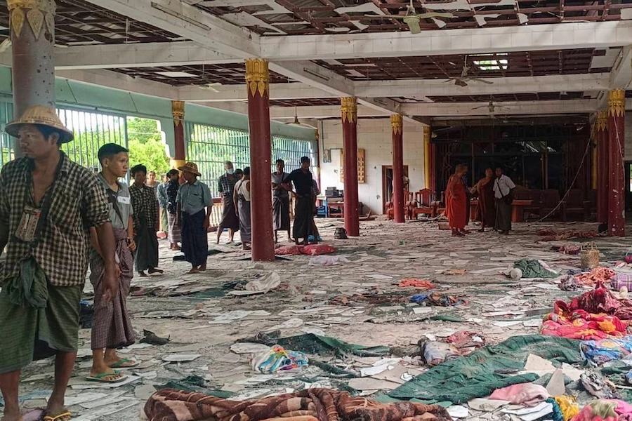 BIRMANIE – CONFLIT : Une attaque contre un monastère fait au moins 28 morts