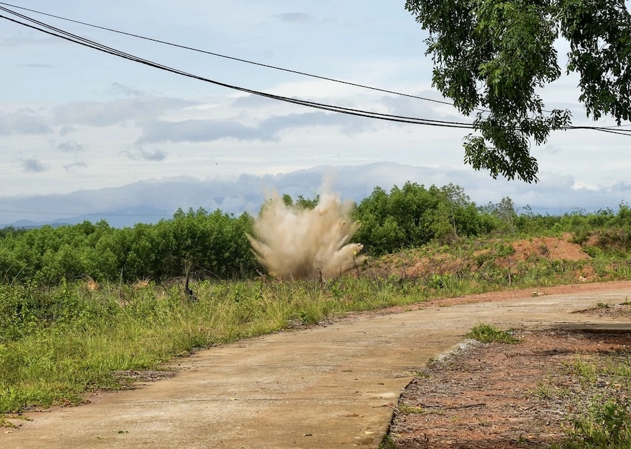 VIETNAM – SOCIÉTÉ : Trois bombes à sous-munitions neutralisées à Quang Tri