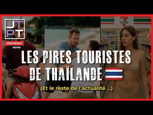 Les PIRES TOURISTES de Thaïlande 🇹🇭 BEST-OF des pires attitudes #thaïlande #thailande #news #jtpt
