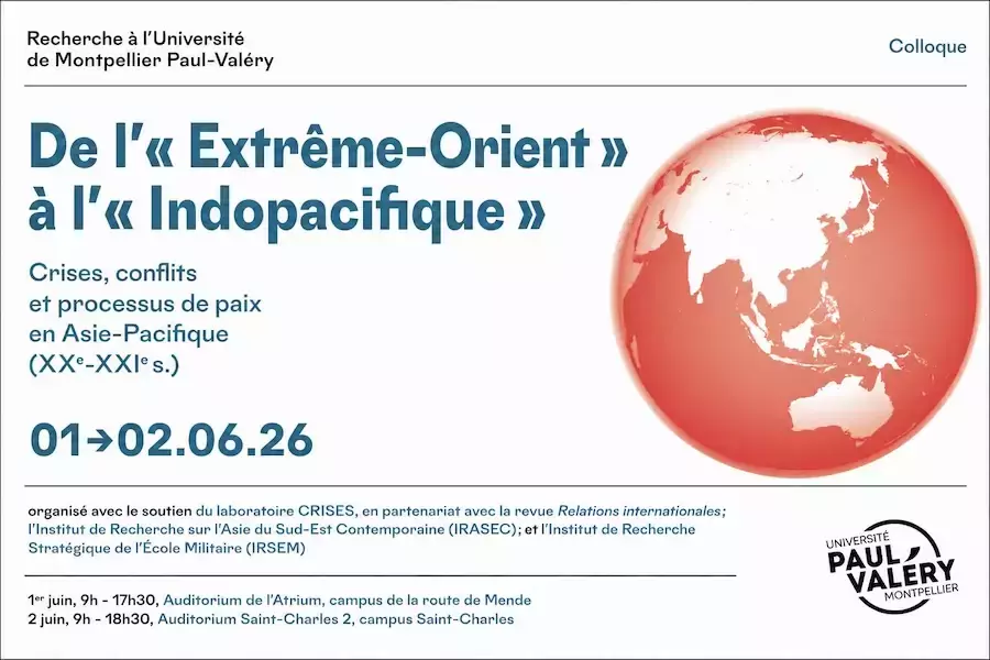 ASIE – FRANCE : Le 1er juin, le grand basculement indopacifique disséqué à Montpellier